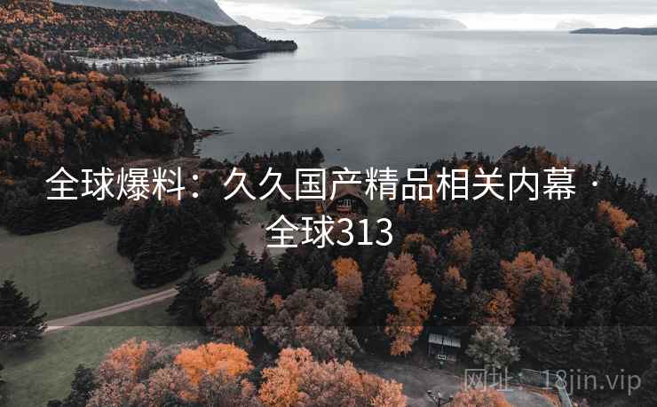 全球爆料：久久国产精品相关内幕 · 全球313